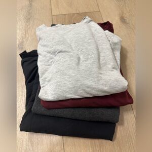 LULULEMON Love Modal Fleece Long-Sleeve Shirt bundle
